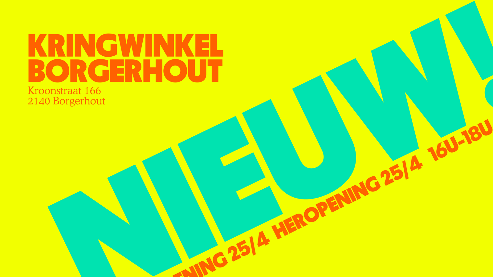 Heropening Kringwinkel Borgerhout