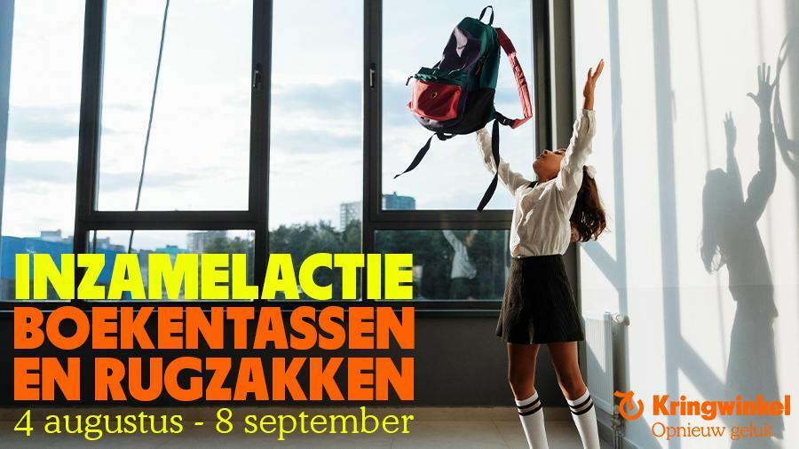 Inzamelactie Boekentassen en Rugzakken