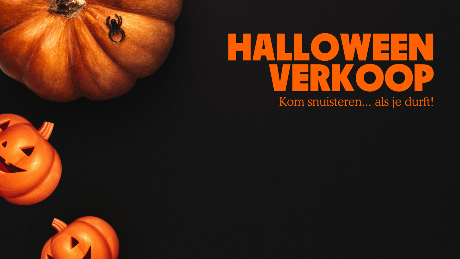 Halloweenverkoop
