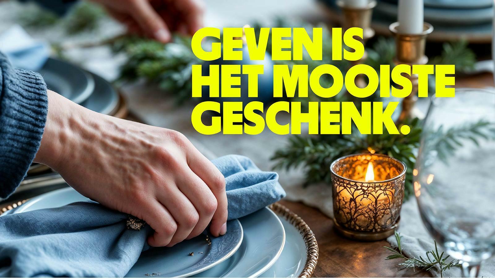 Geven is het mooiste geschenk