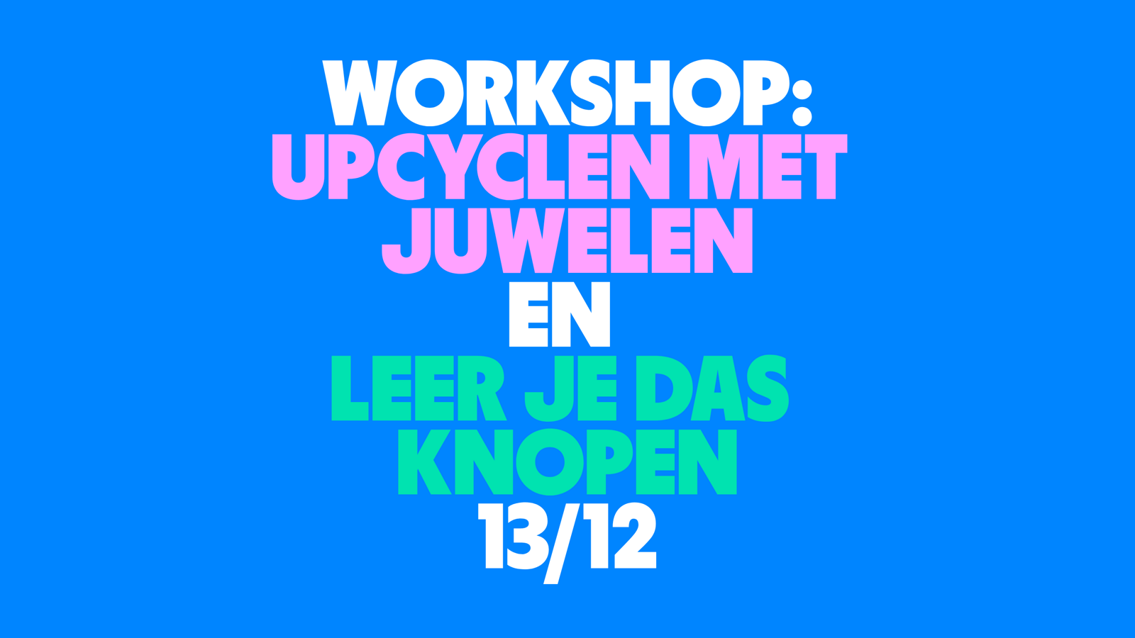 Workshop: Get ready voor de feesten