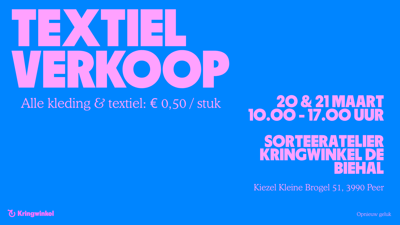 Textielverkoop