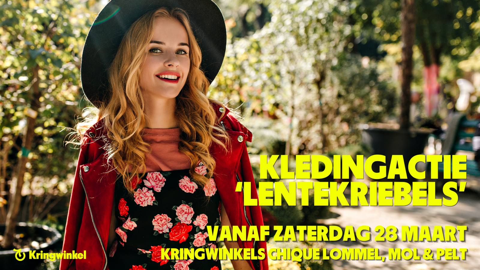 Kledingactie 'Lentekriebels'