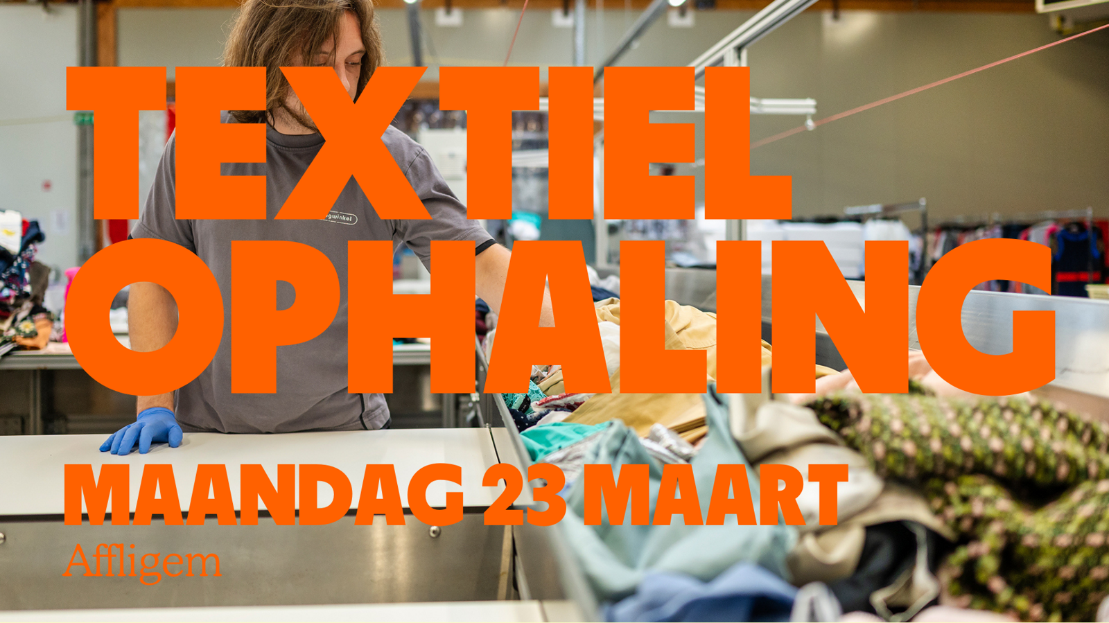 Textiel ophaling Affligem