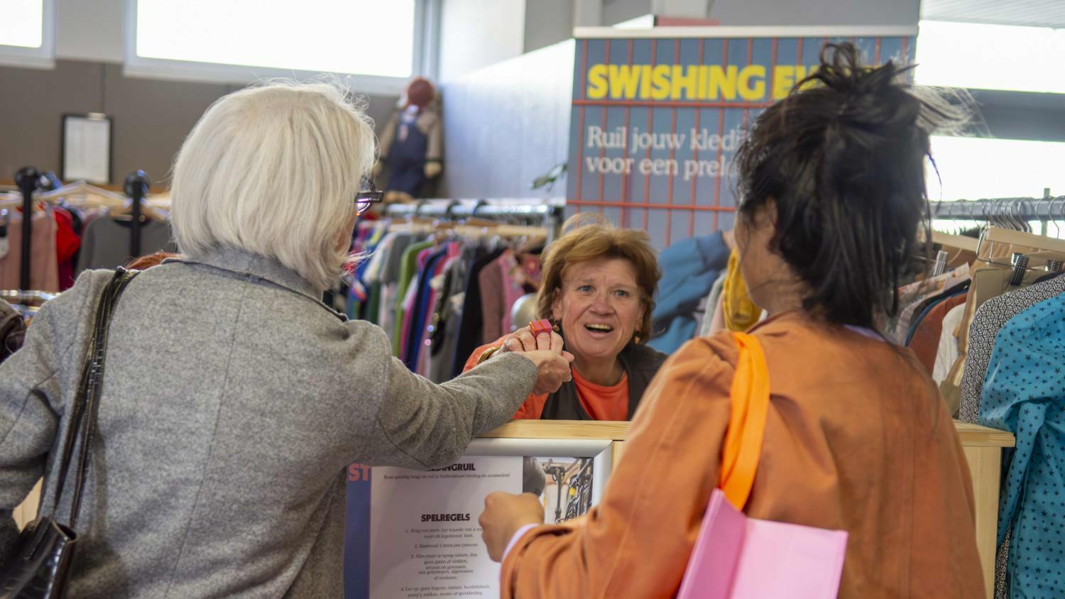 Swishing - kledingruil