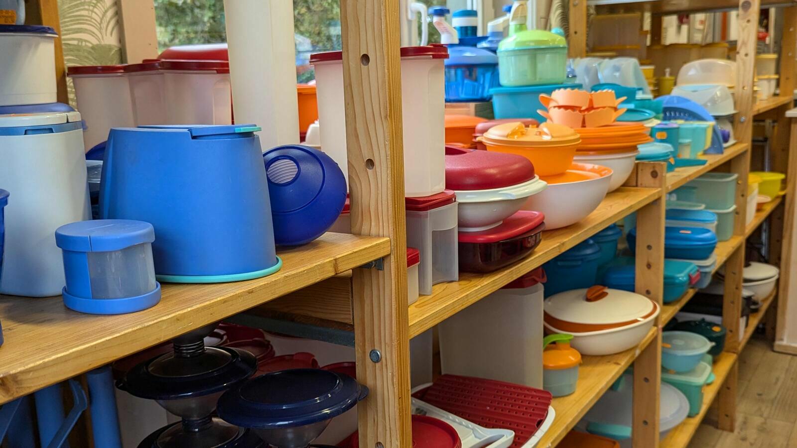 Themaverkoop Tupperware