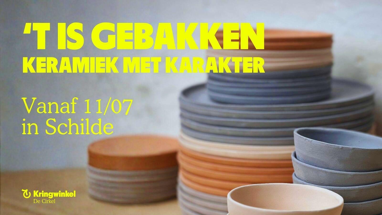 't Is gebakken: keramiek