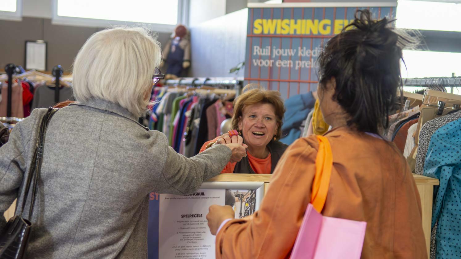 Swishing - kledingruil