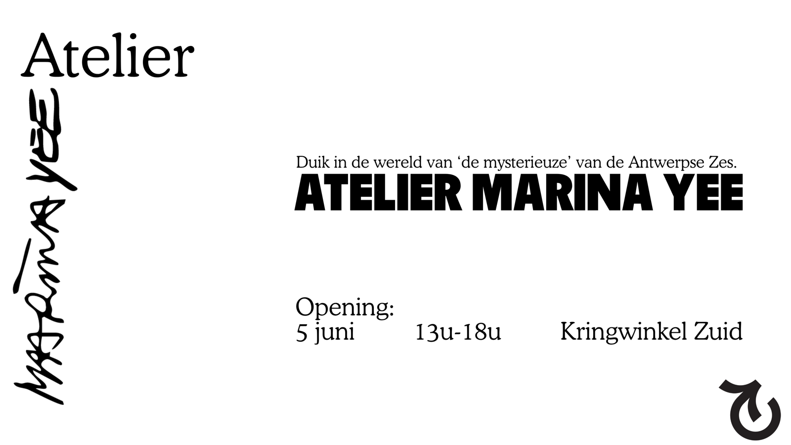 Atelier Marina Yee: opening
