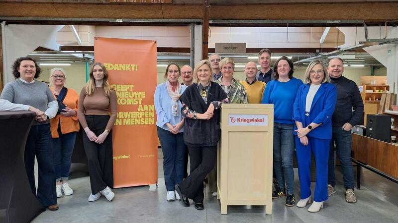 Kringwinkel West krijgt 5,5 voltijdse tewerkstellingsplaatsen bij