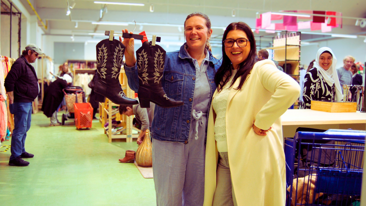 Kringwinkel Groep en Torfs starten structurele samenwerking rond lokaal hergebruik