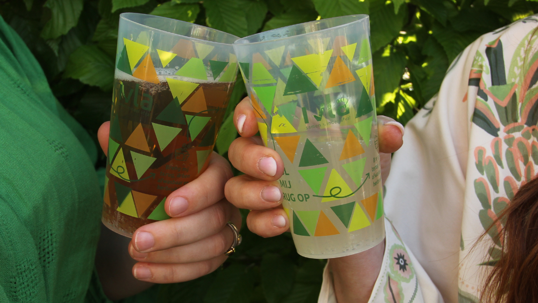 Organiseer je een duurzame activiteit? Ontleen herbruikbare bekers!