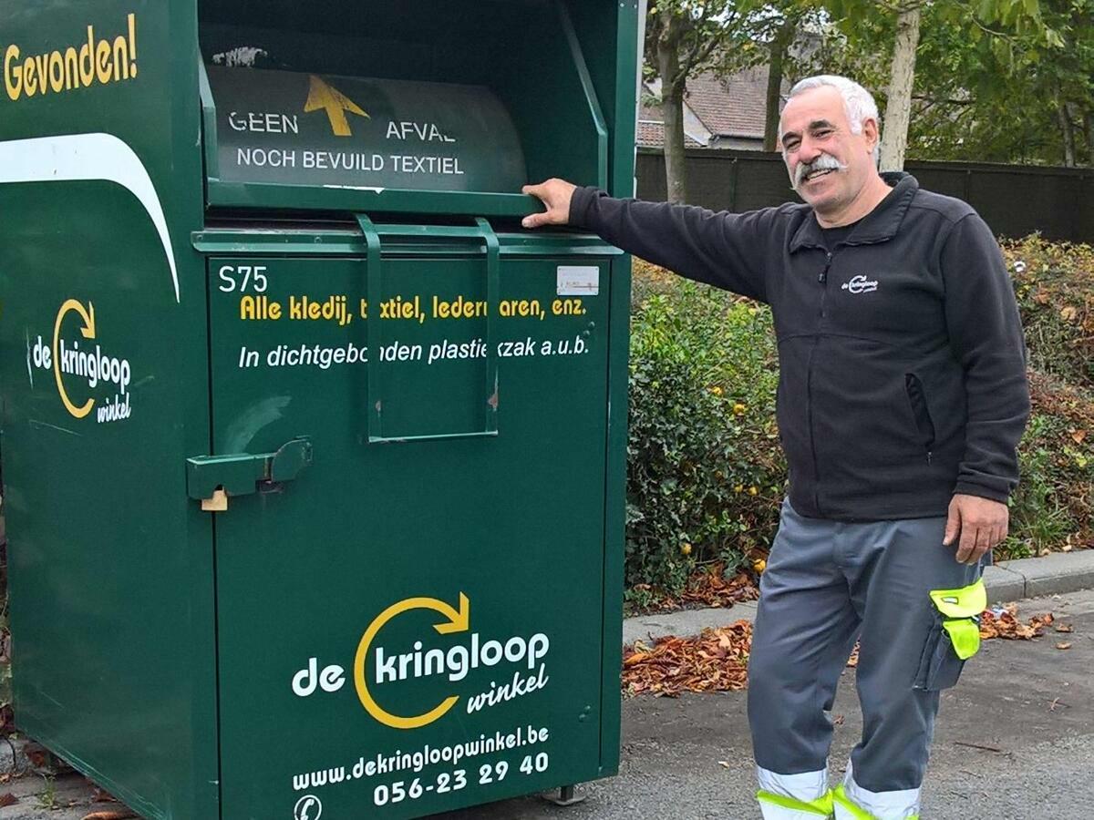 Textielcontainer Vichte