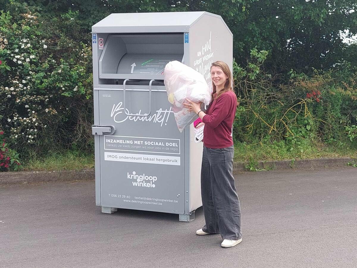 Textielcontainer Heule