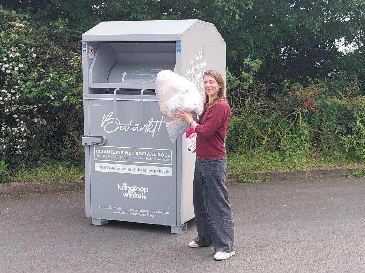Textielcontainer Bissegem