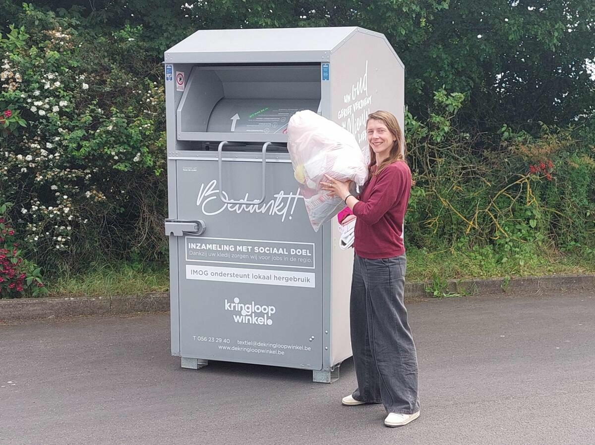 Textielcontainer Marke