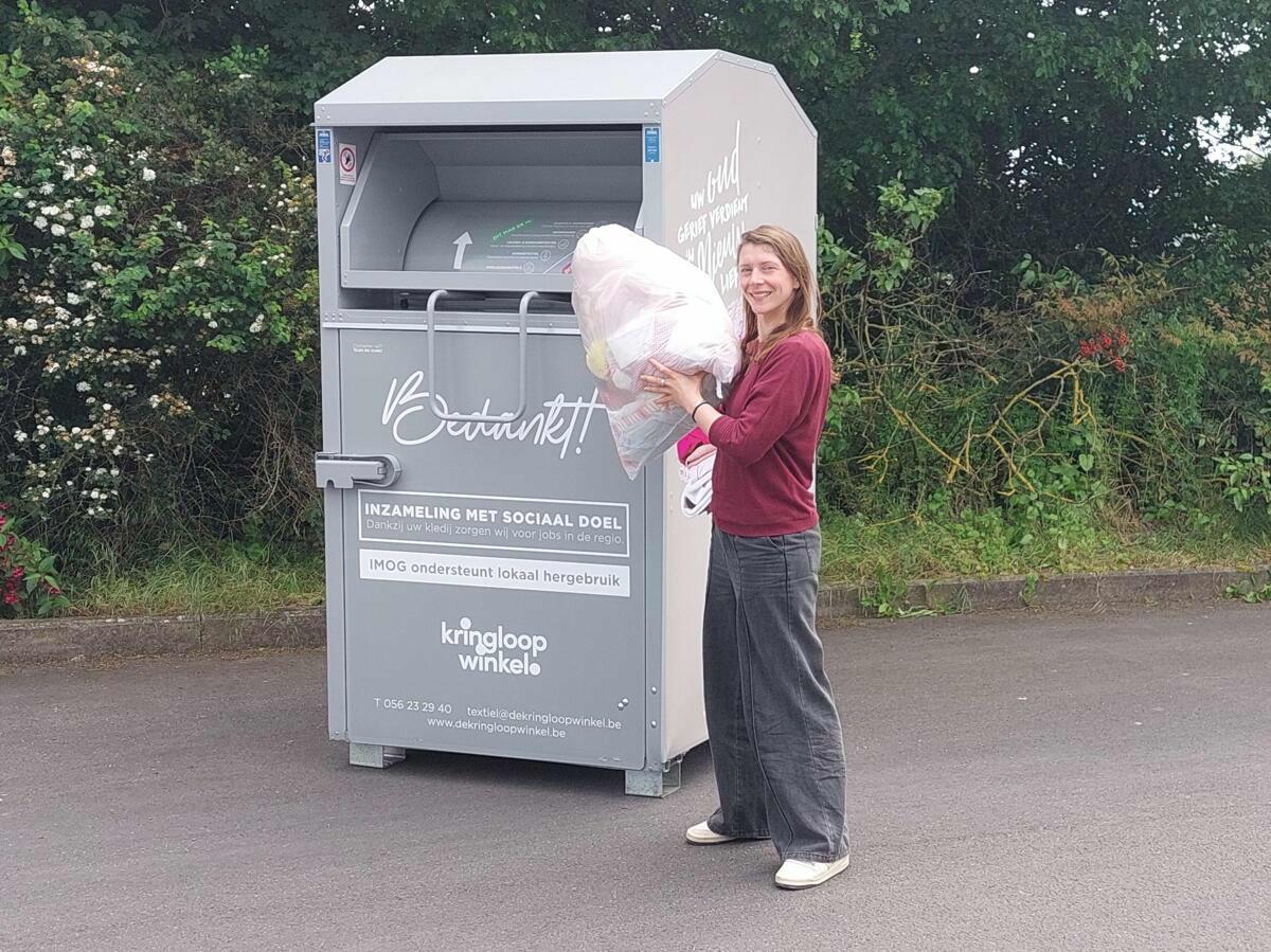 Textielcontainer Marke
