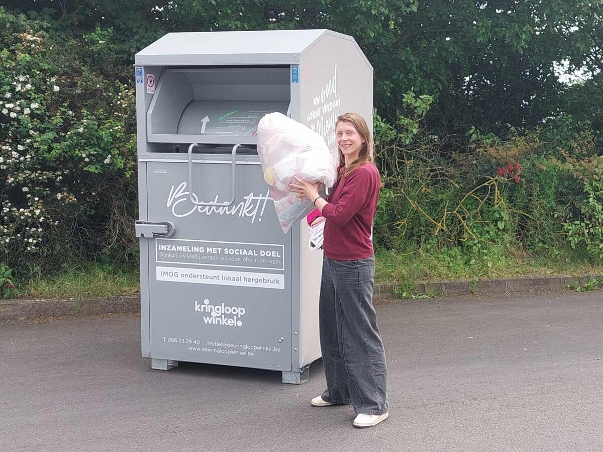 Textielcontainer Bissegem
