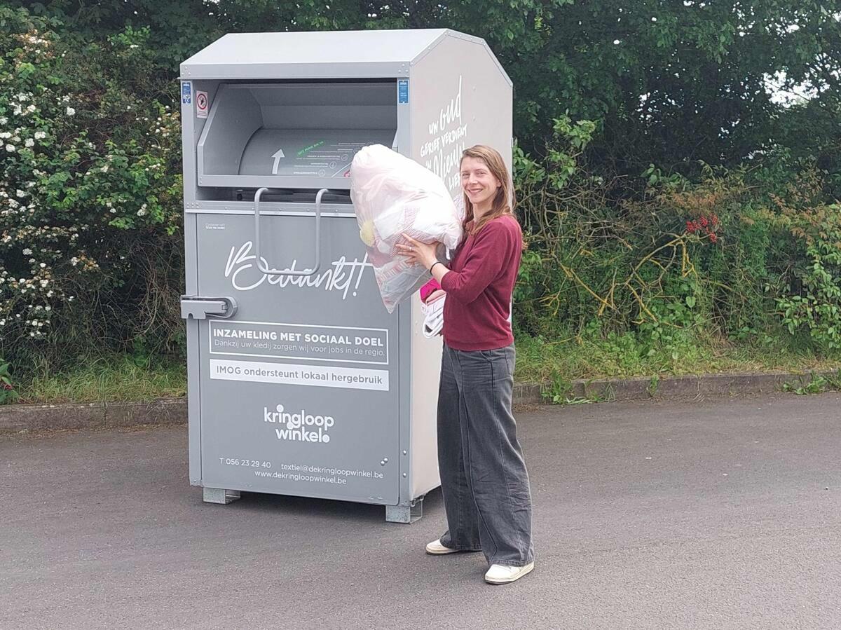 Textielcontainer Marke