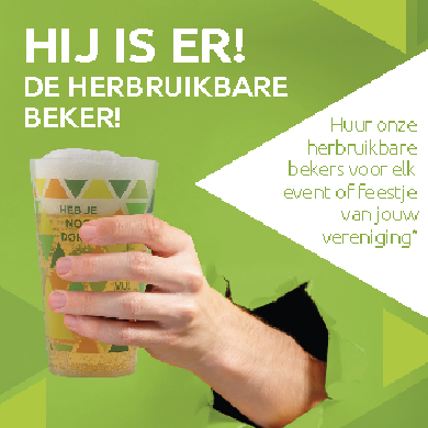uitleendienst herbruikbare bekers