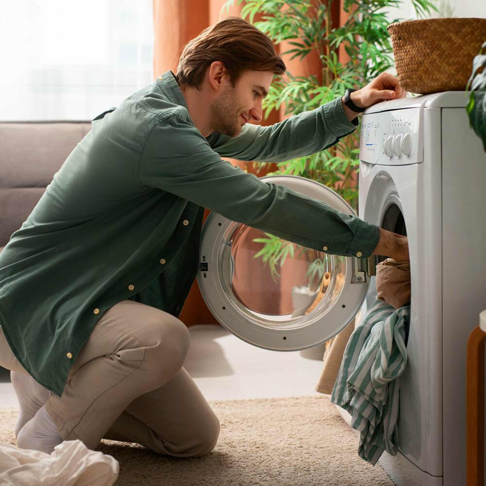 Huur een energiezuinige wasmachine of droger